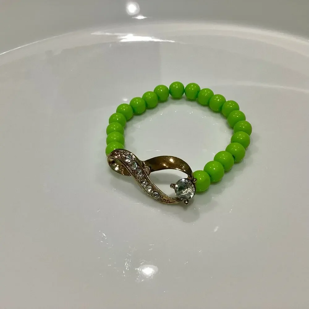 Infinity Charm Stretch Bracelet